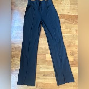 Abercrombie & Fitch Stretchy Flare Pants with Slits